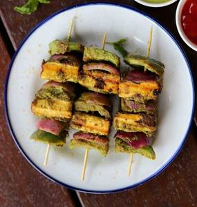 Pudina Paneer Tikka