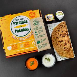Party Pack of 8 Parathas (Veg)