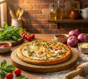 VEG DOUBLE PIZZA