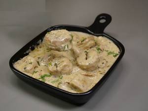 Malai Chaap White Gravy