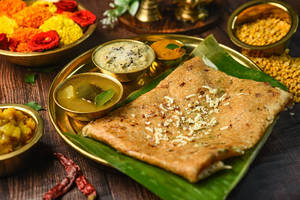 Rava Paneer Cheese Masala Dosa