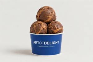 Dark Chocolate And Caramello Ice Cream [400 G Tub]