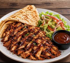 Bbq special shawarma plate