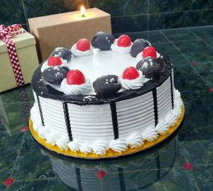 Eggless Black Forest Cake