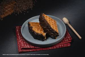 Dark Couverture Chocolate Belgian Waffle