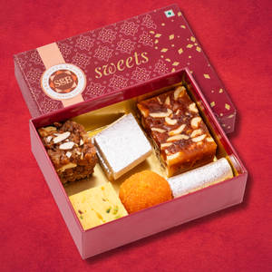 Assorted Dry Fruits & Ghee Sweets 250 Gm