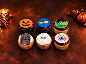 Halloween Haunted Cupcakes (box of 6)