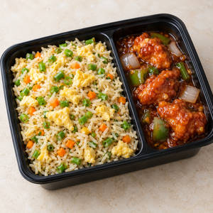Egg Fried Rice & Chilli Chicken Combo