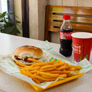 Paneer Burger Combo 