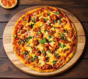 Chiken Alfredo Pizza - 8 Inches