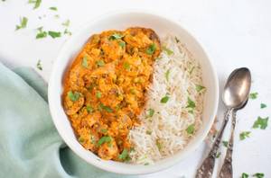 Mushroom Matar Brown Rice Meal