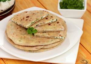 Paneer Parantha + Raita