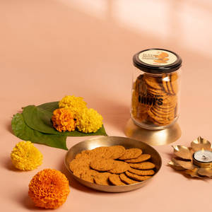 Classic Masala Sourdough Crackers