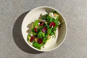 Leafy Greens & Roasted Beetroot Salad