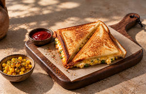 Cheese and Corn Toastie