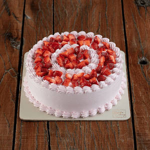 Strawberry Cream Cake