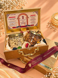 2 Trunk Dry Fruit Box Hamper