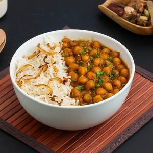 Punjabi Chole Chawal Bowl