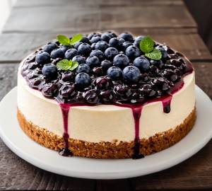 Blueberry cheesecake