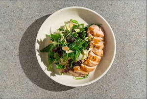 Mango Miso Grilled Chicken Salad