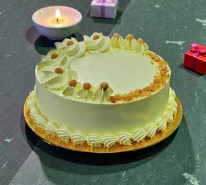 Eggless Butterscotch Cake