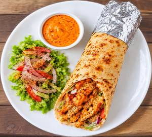 Peri peri special shawarma roll
