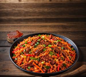 Schezwan Beef Rice