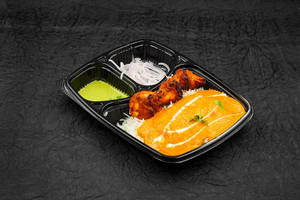 Butter Chicken With Chawal