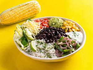 Fajita Bean And Guac Burrito Bowl