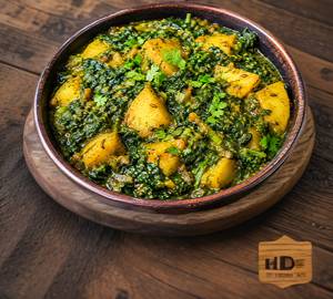 Aloo Palak Dry - 250 ml