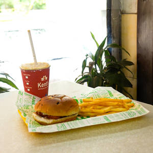 Veg Burger Combo 
