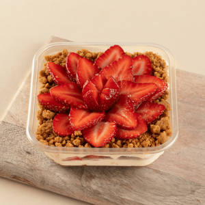 Strawberry Biscoff Cheesecake - Delforme