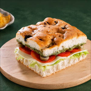 Caprese Pesto Focaccia