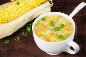 Non-veg Sweetcorn Soup