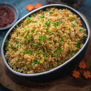 Veg Butter Garlic Fried Rice