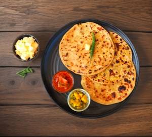 Paneer paratha