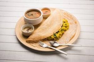 Vegetable Masala Dosa