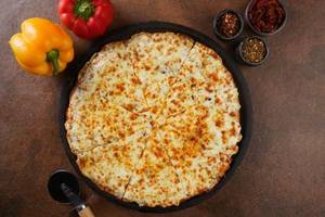 Cheesy Margherita Pizza