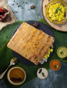 Rava Onion Paneer Dosa