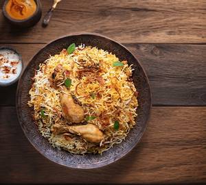 Hyderabadi chicken biryani
