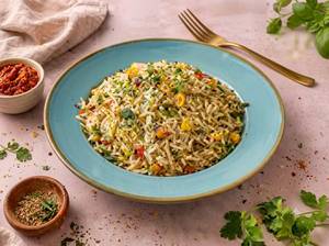 Veg Fried Rice (Options - Vegetables/ Paneer)