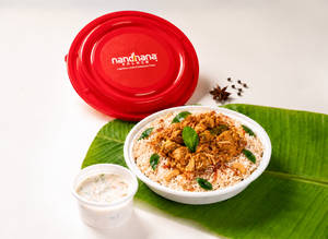 Bowl Ghee Rice With Boneless Chicken