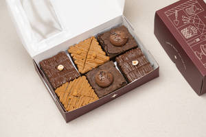 Assorted Brownie Gift Box Of 6