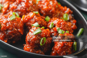 Chicken Manchurian (dry)