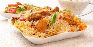 Moradabadi chicken biryani