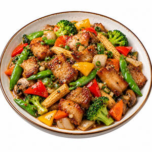 Stir Fry Veg With Pork