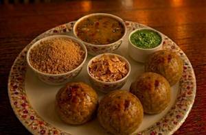 2 Baati Dal & Churma (No Onion No Garlic)