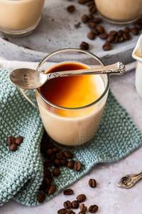 Coffee pannacotta