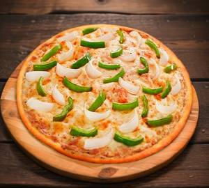 Cheese Onion Capsicum Pizza (8 Inches)