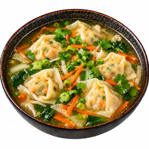Veg Wanton Soup